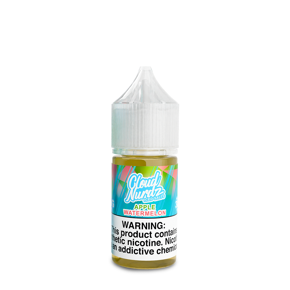 Cloud Nurdz Salts ICED - Apple Watermelon 30mL