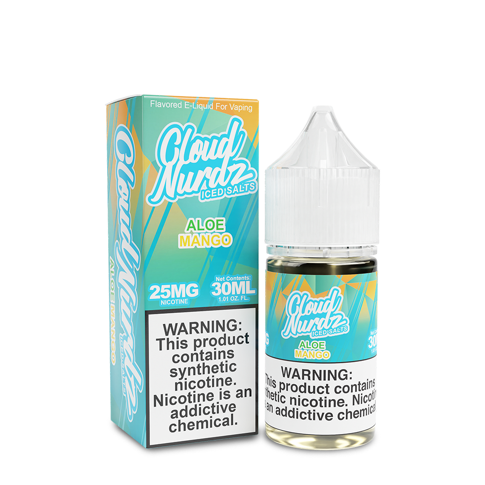 Cloud Nurdz Salts ICED - Aloe Mango 30mL