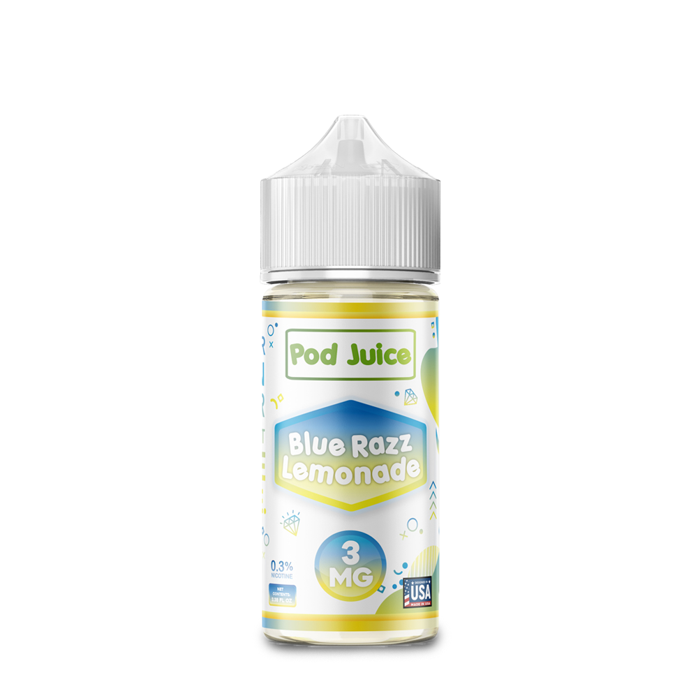 Pod Juice - Bue Razz Lemonade 100mL
