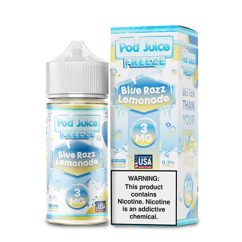 Pod Juice Freeze - Blue Razz Lemonade 100mL