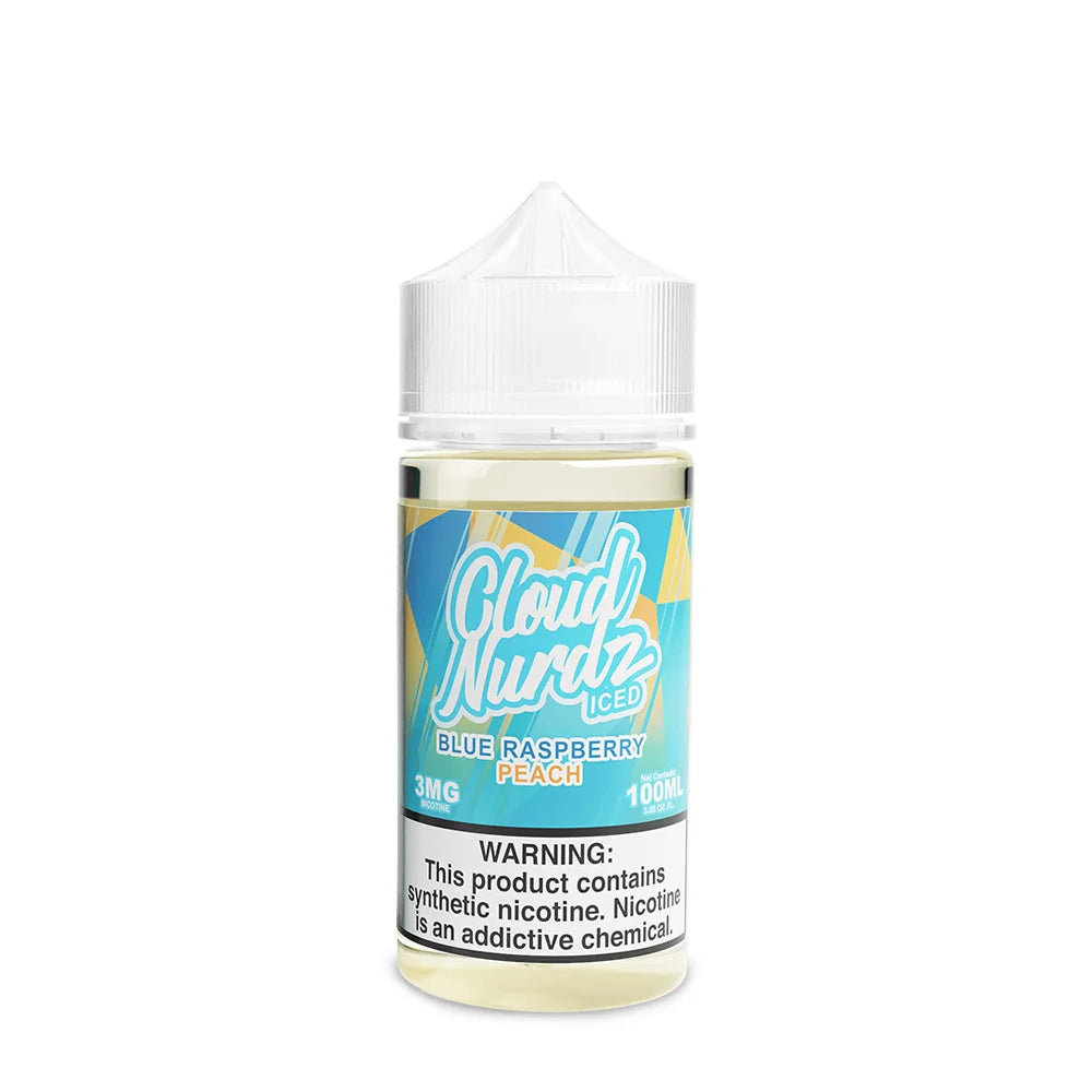 Cloud Nurdz ICED - Peach Blue Raspberry 100mL