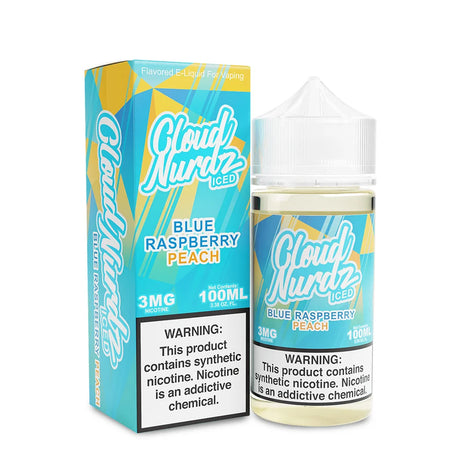 Cloud Nurdz ICED - Peach Blue Raspberry 100mL