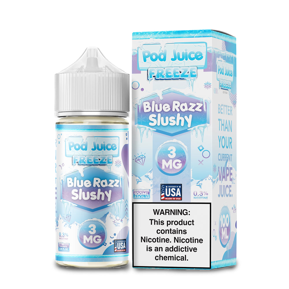 Pod Juice Freeze - Blue Razz Slushy 100mL