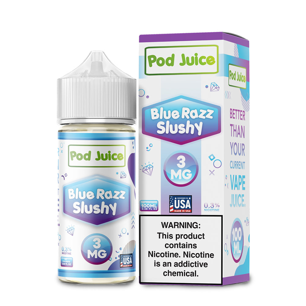 Pod Juice - Blue Razz Slushy 100mL