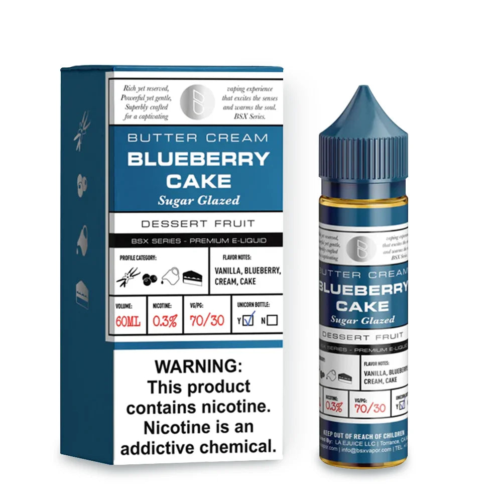 BSX Series - Blueberry Cake 60mL