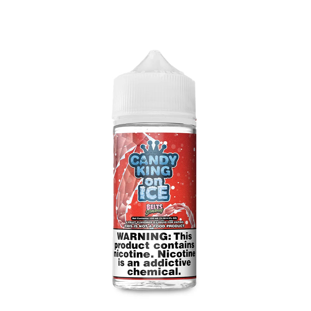 Candy King on ICE - Belts Strawberry Ice 100mL