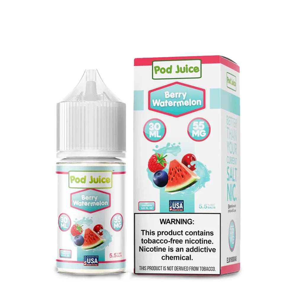 Pod Juice Salts - Berry Watermelon 30mL