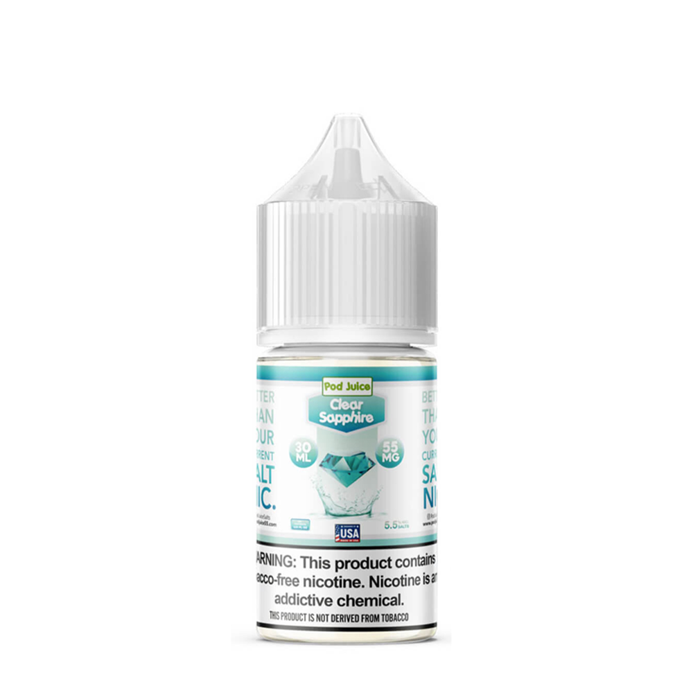Pod Juice Freeze Salts - Clear Sapphire 30mL