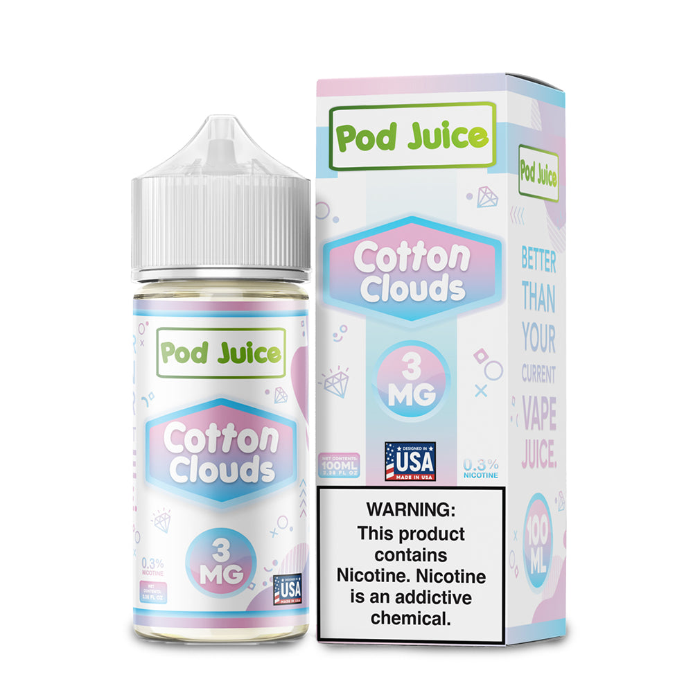 Pod Juice - Cotton Clouds 100mL