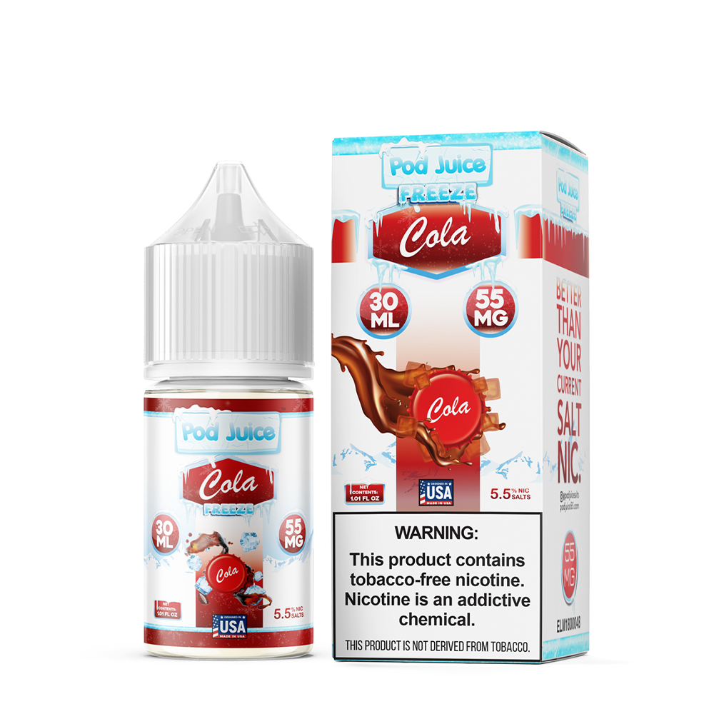 Pod Juice Freeze Salts - Cola 30mL