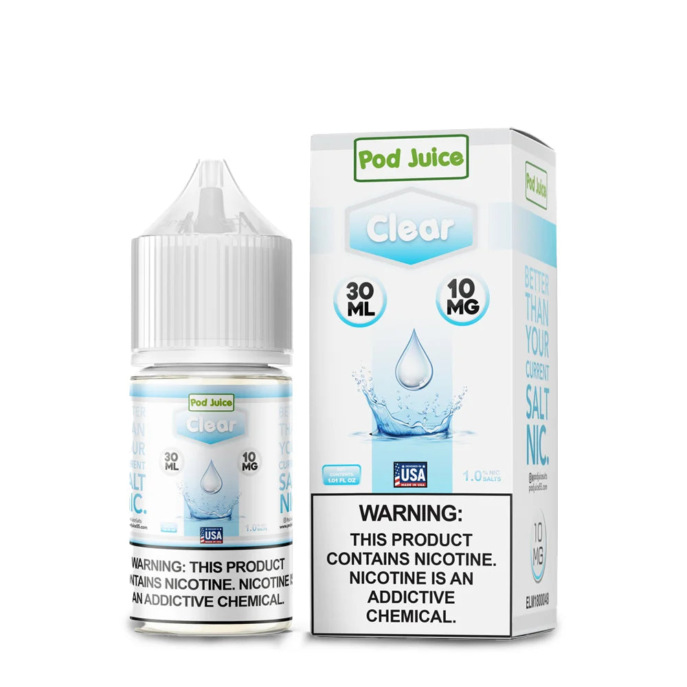Pod Juice Salts - Clear 30mL