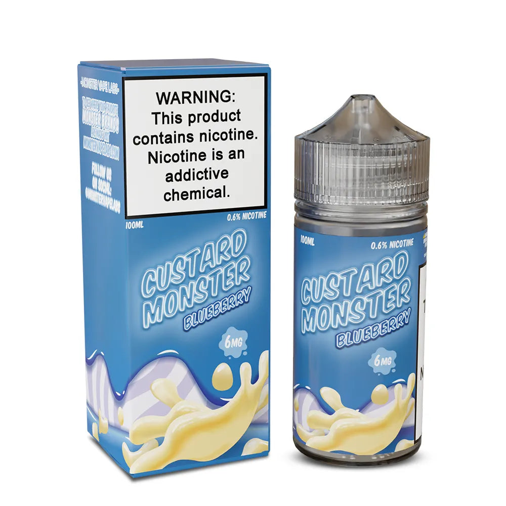 Custard Monster - Blueberry 100mL