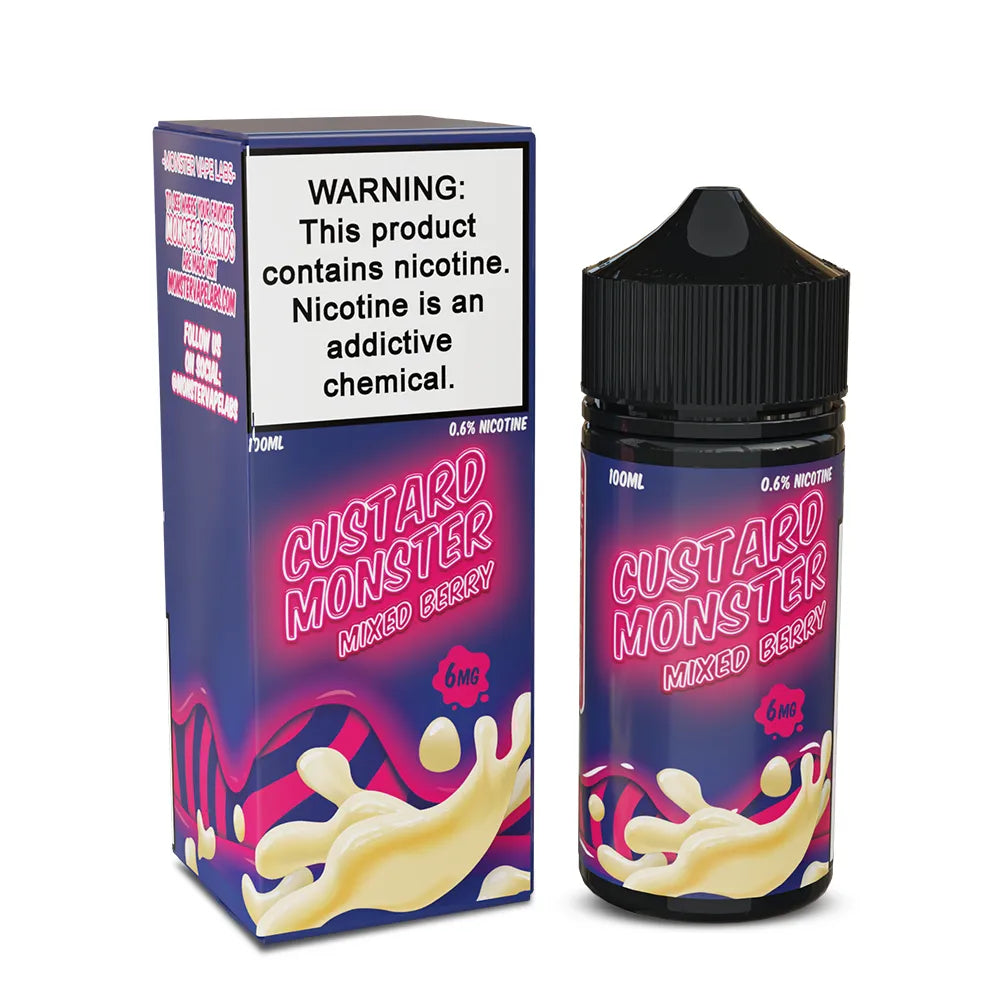 Custard Monster - Mixed Berry 100mL