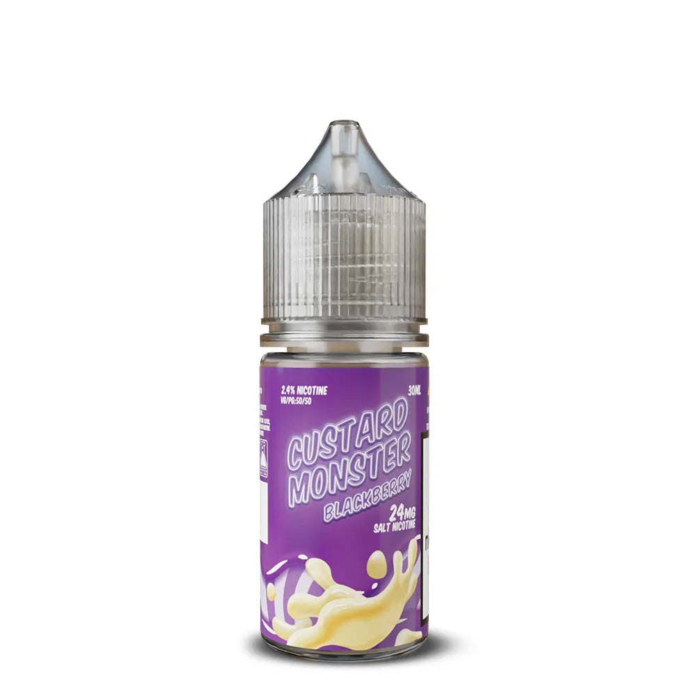 Custard Monster Salt - Blackberry 30mL