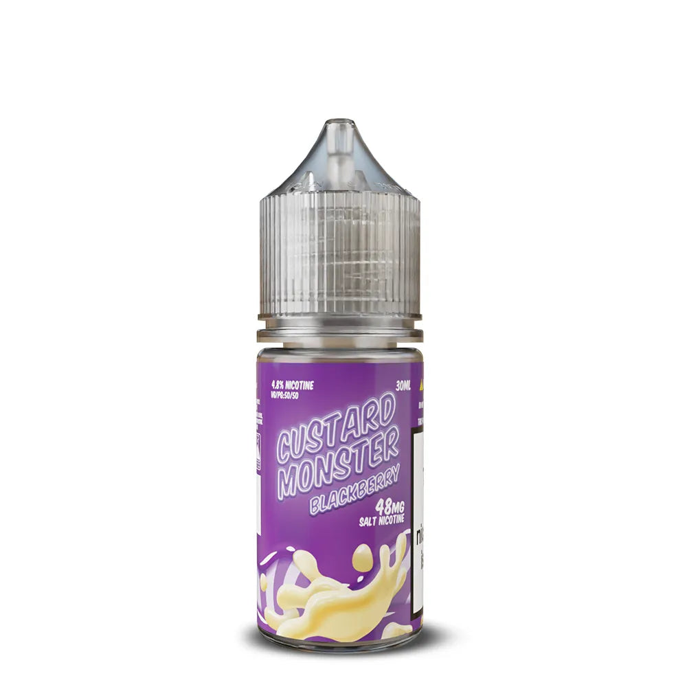 Custard Monster Salt - Blackberry 30mL