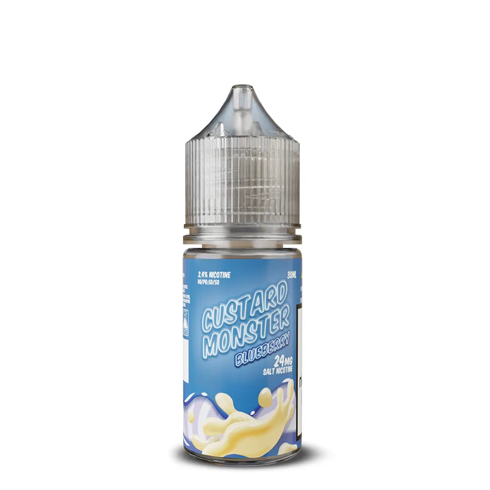 Custard Monster Salt - Blueberry 30mL