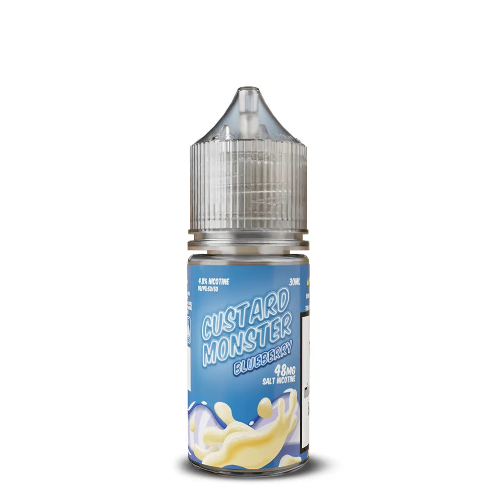 Custard Monster Salt - Blueberry 30mL