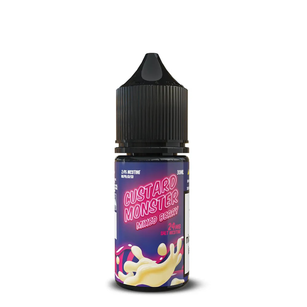 Custard Monster Salt - Mixed Berry 30mL