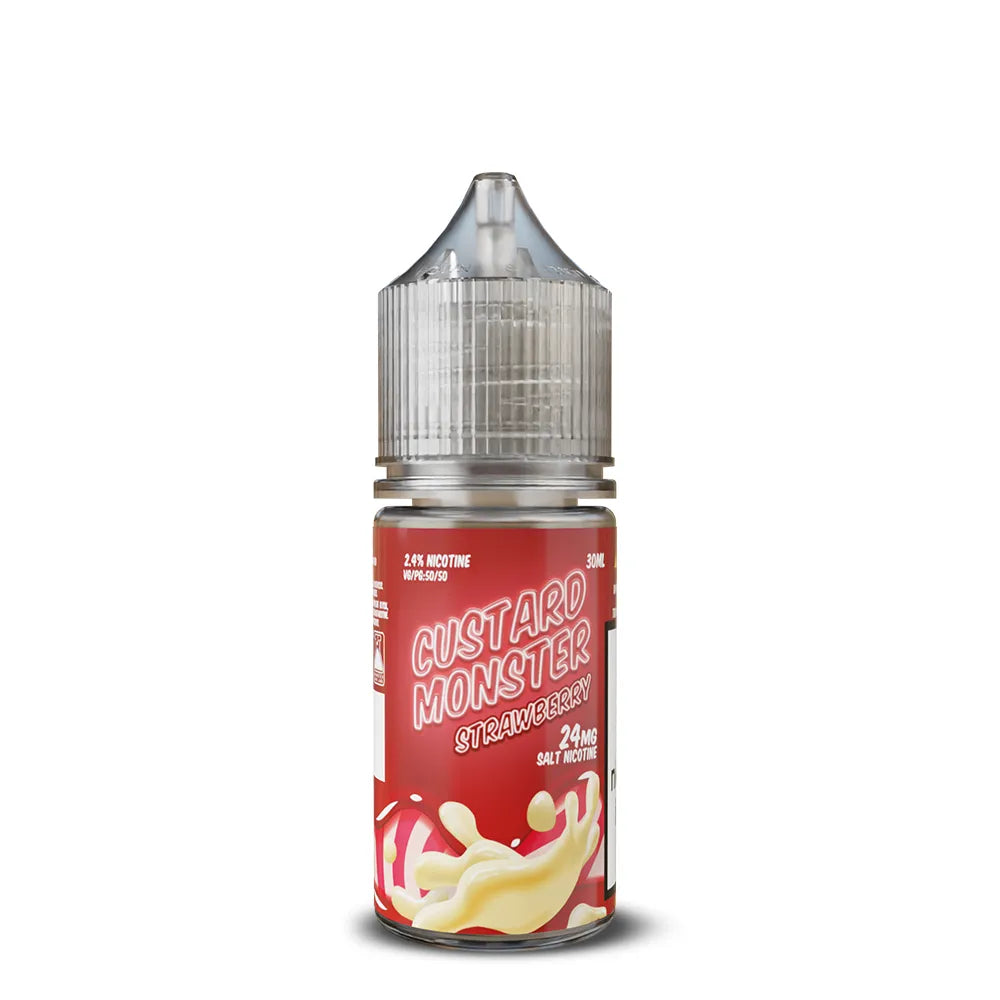 Custard Monster Salt - Strawberry 30mL