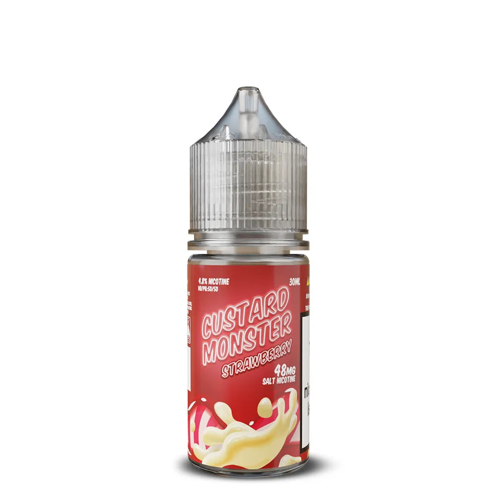 Custard Monster Salt - Strawberry 30mL
