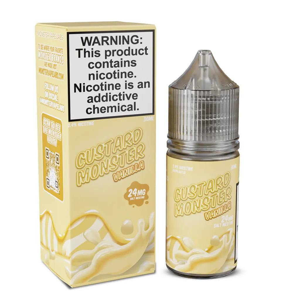 Custard Monster Salt - Vanilla 30mL
