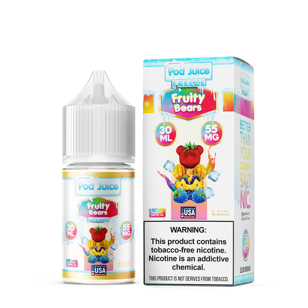 Pod Juice Freeze Salts - Fruity Bears 30mL