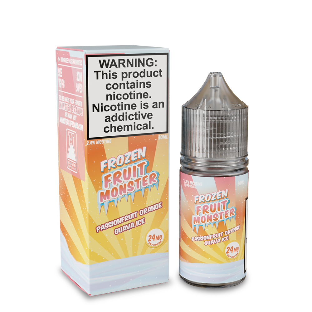 Frozen Fruit Monster Salt - ICE Passionfruit Orange Guava 30mL
