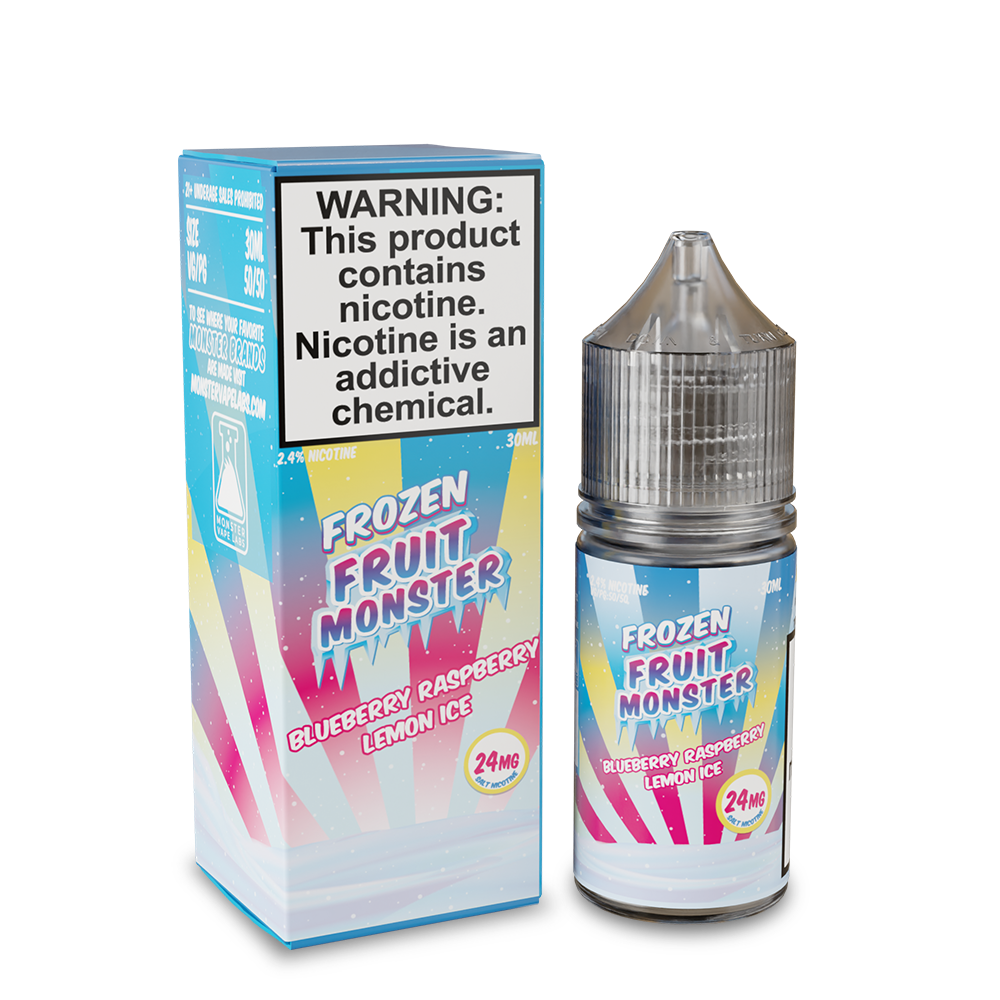 Frozen Fruit Monster Salt - ICE Blueberry Raspberry Lemon 30mL