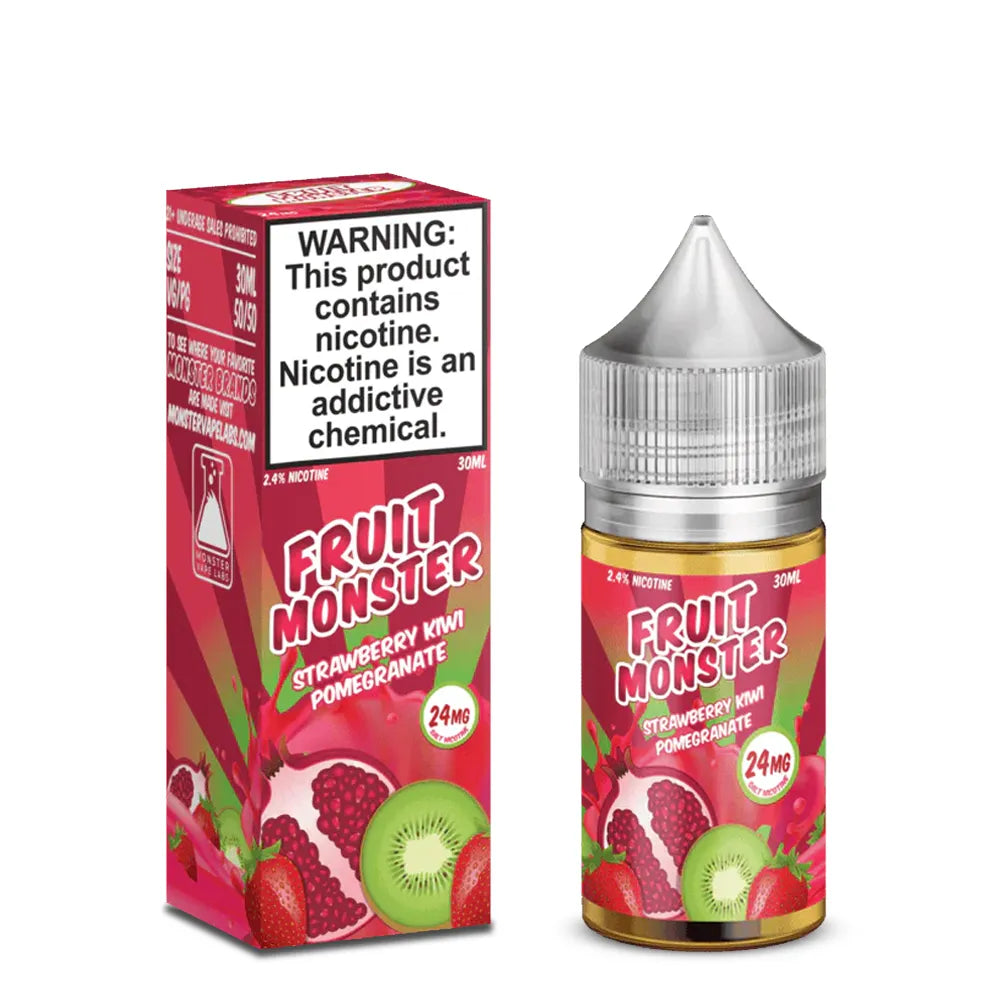 Fruit Monster Salt - Strawberry Kiwi Pomegranate 30mL