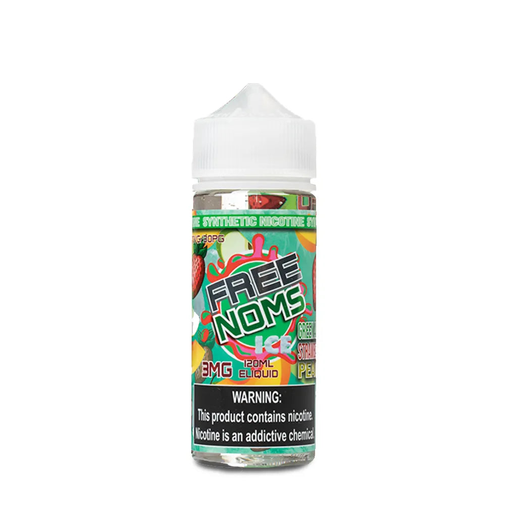 Freenoms by Nomenon - Tart Green Apple Strawberry Peach ICE 120mL