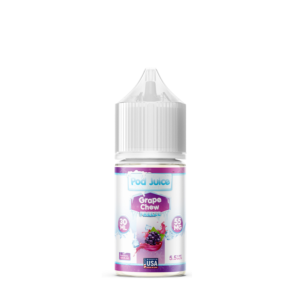 Pod Juice Freeze Salts - Grape Chew 30mL