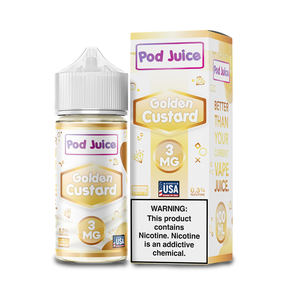 Pod Juice - Golden Custard 100mL