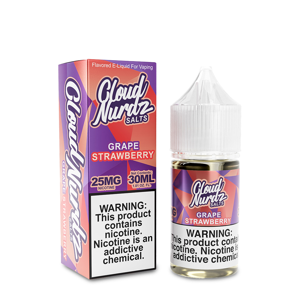 Cloud Nurdz Salts - Grape Strawberry 30mL