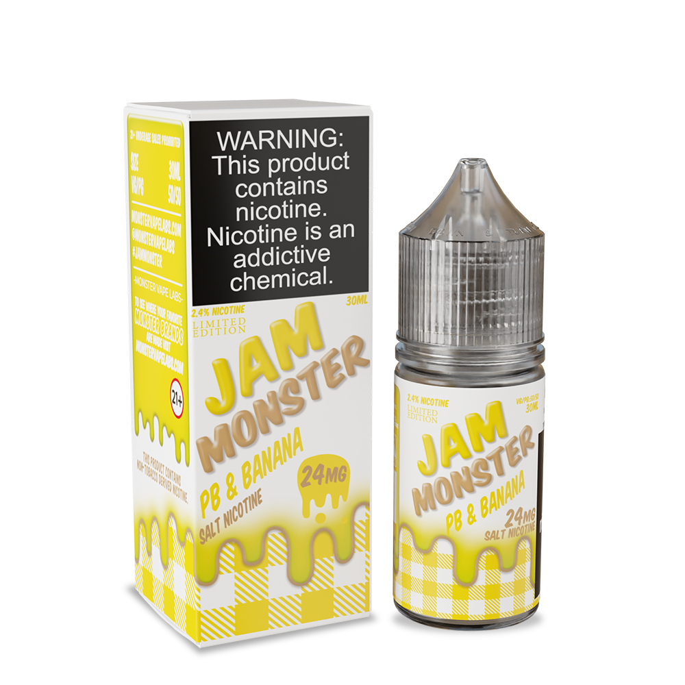 PB and Jam Monster Salt - Banana 30mL