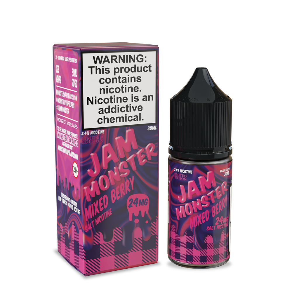 Jam Monster Salt - Mixed Berry 30mL