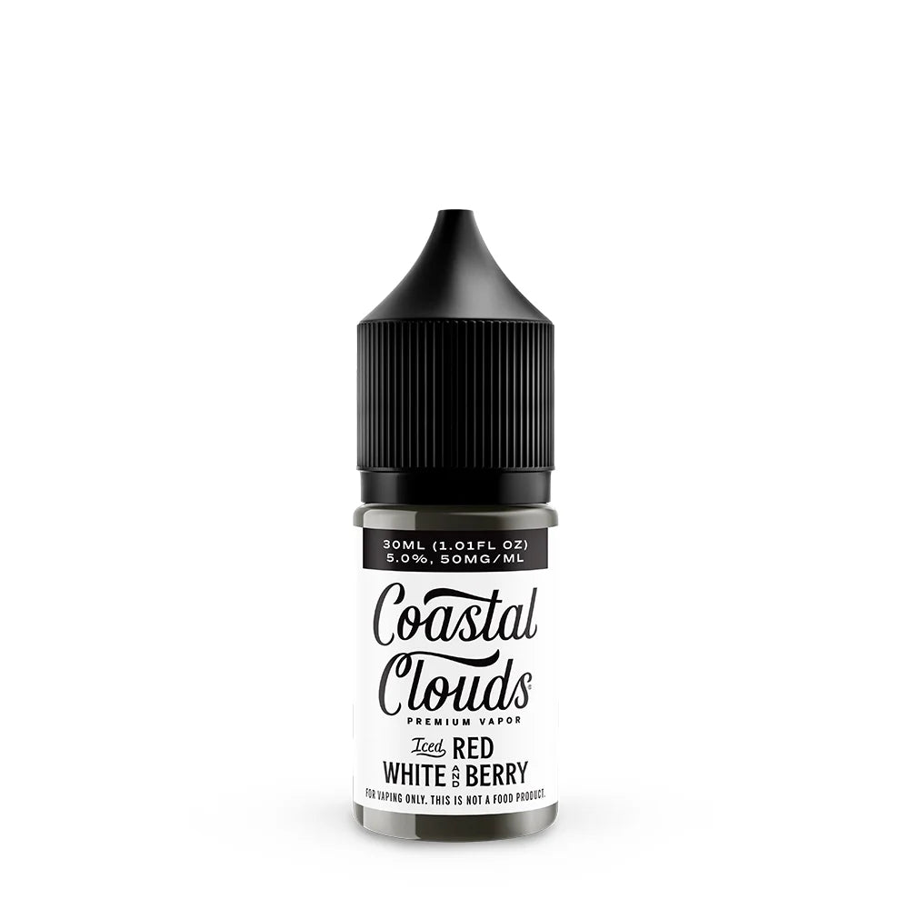 Coastal Clouds Salts ICED - Red White Berry 30mL