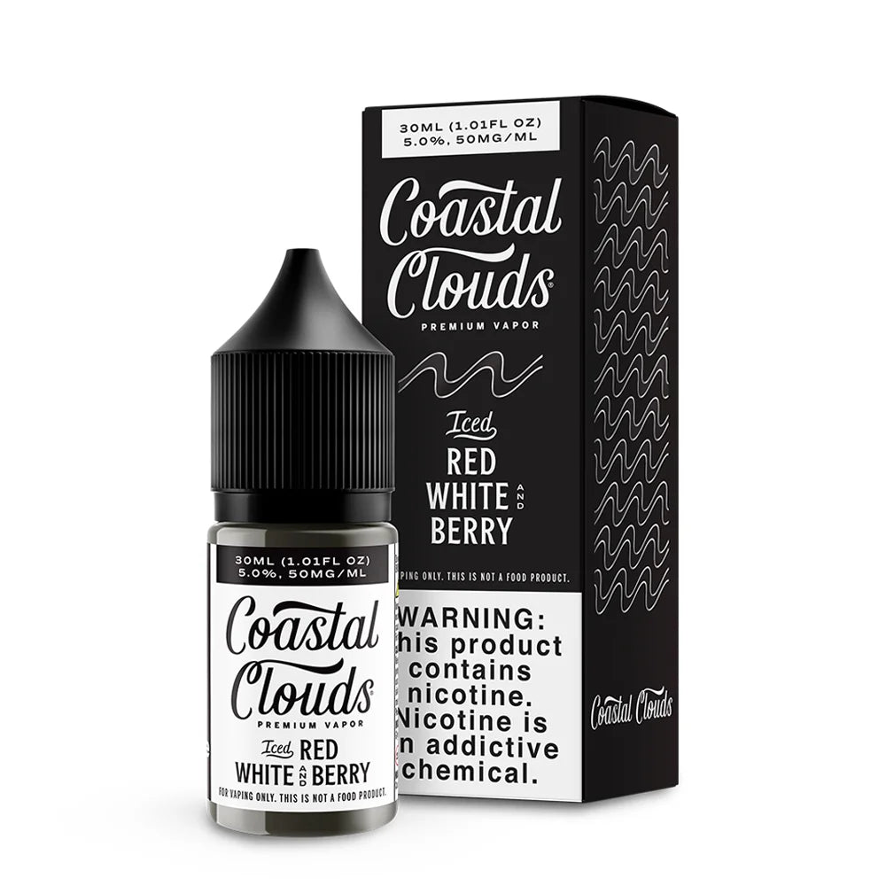 Coastal Clouds Salts ICED - Red White Berry 30mL