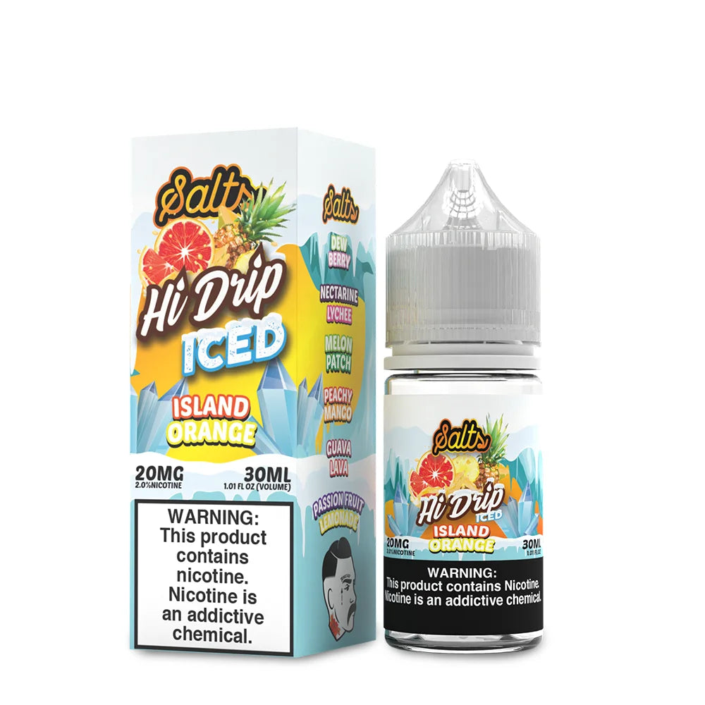 Hi-Drip Salts ICED - Island Orange 30mL