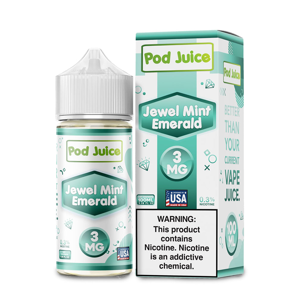 Pod Juice - Jewel Mint Emerald 100mL