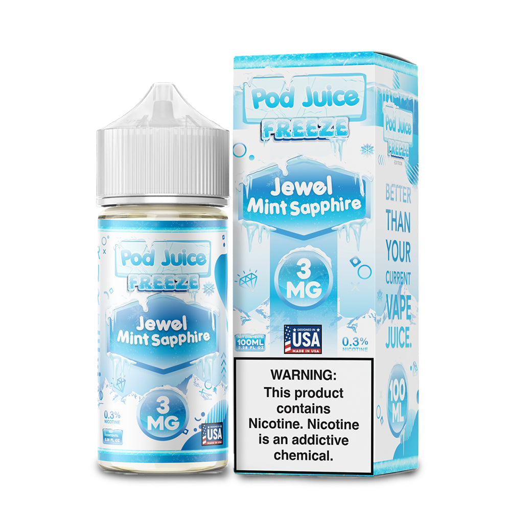 Pod Juice Freeze - Jewel Mint Sapphire 100mL