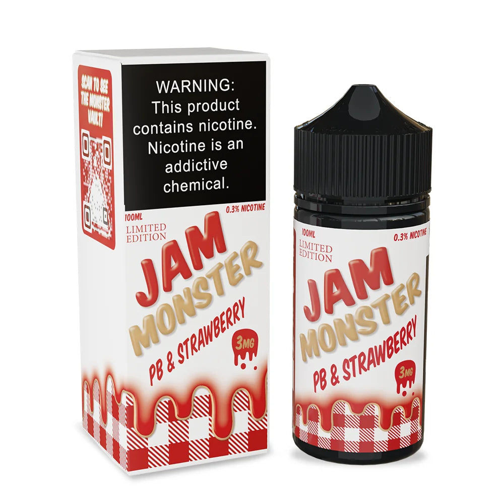 PB and Jam Monster - Strawberry 100mL