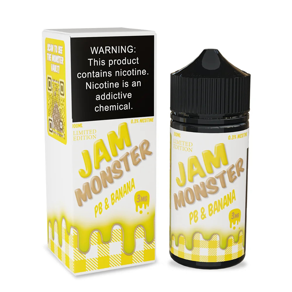 PB and Jam Monster - Banana 100mL