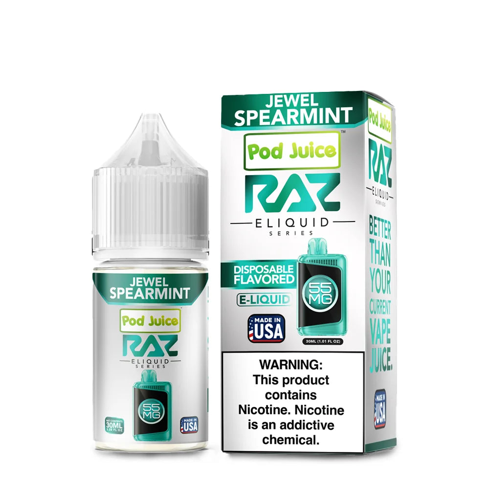 Pod Juice x RAZ Salts - Jewel Spearmint 30mL