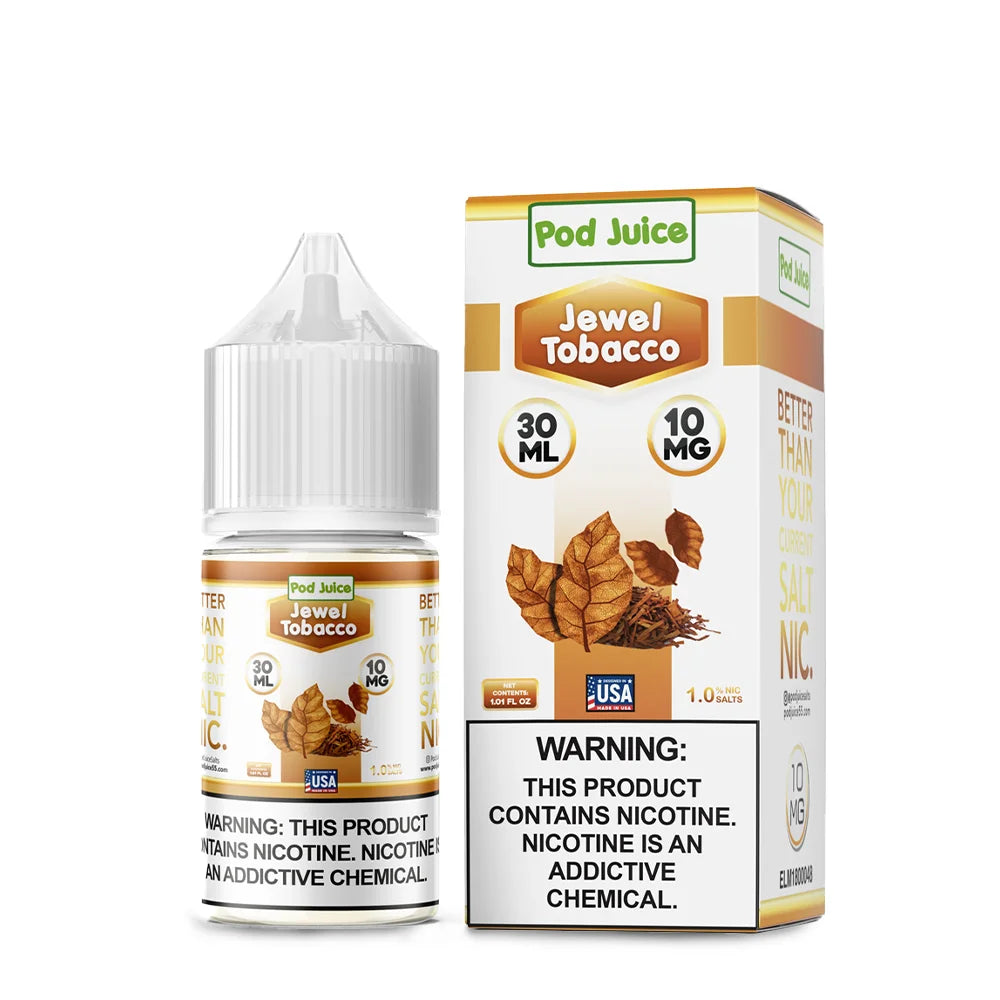 Pod Juice Salts - Jewel Tobacco 30mL
