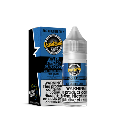 Vapetasia Salts - Killer Kustard Blueberry 30mL
