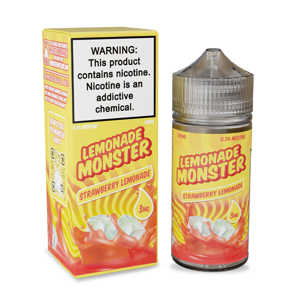 Lemonade Monster - Strawberry Lemonade 100mL