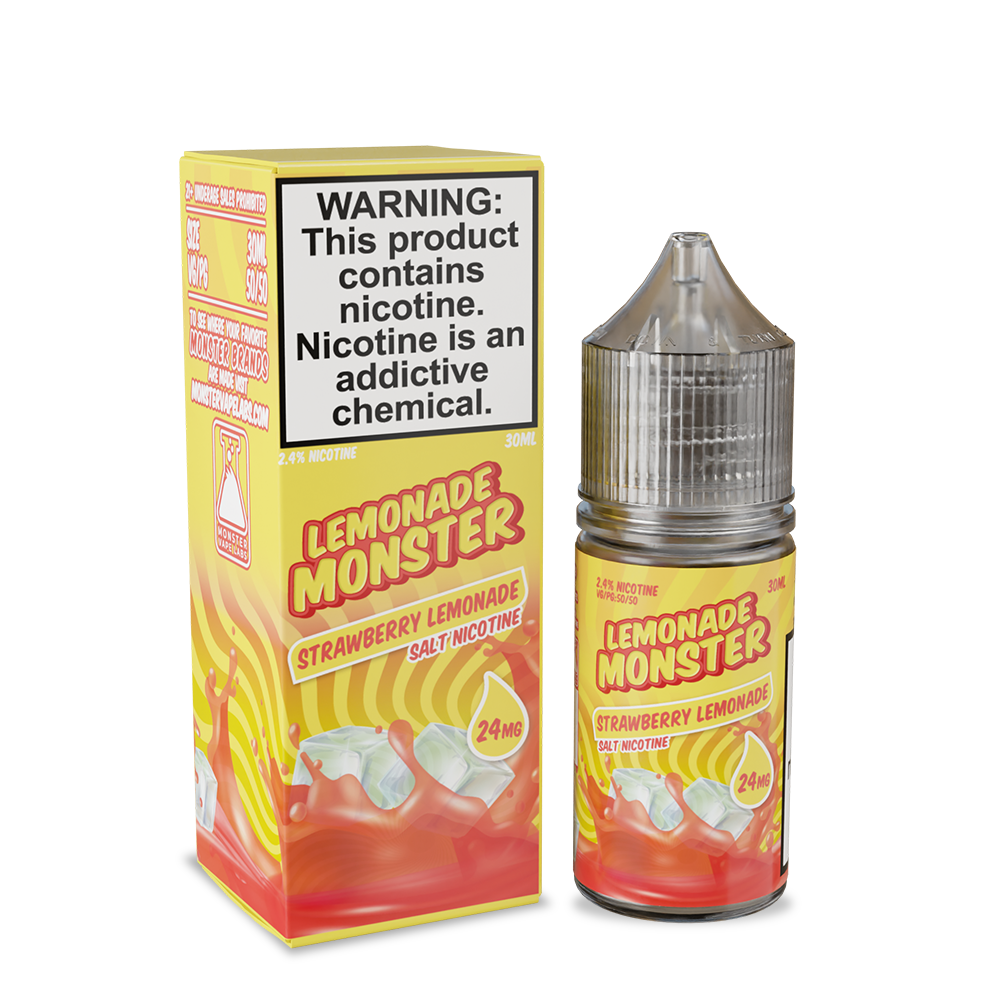 Lemonade Monster Salt - Strawberry Lemonade 30mL