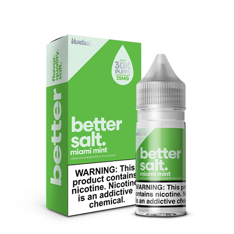 Better Salt by Vapetasia - Miami Mint 30mL