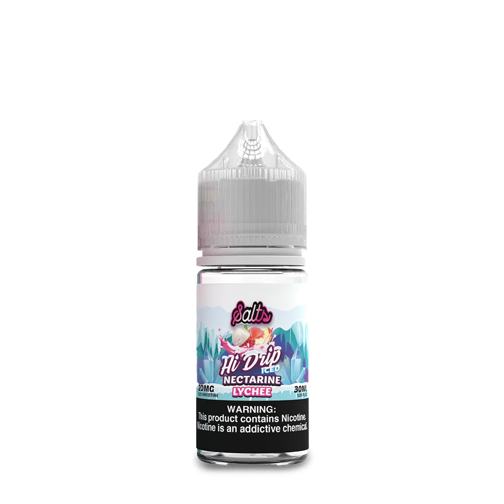 Hi-Drip Salts ICED - Nectarine Lychee 30mL