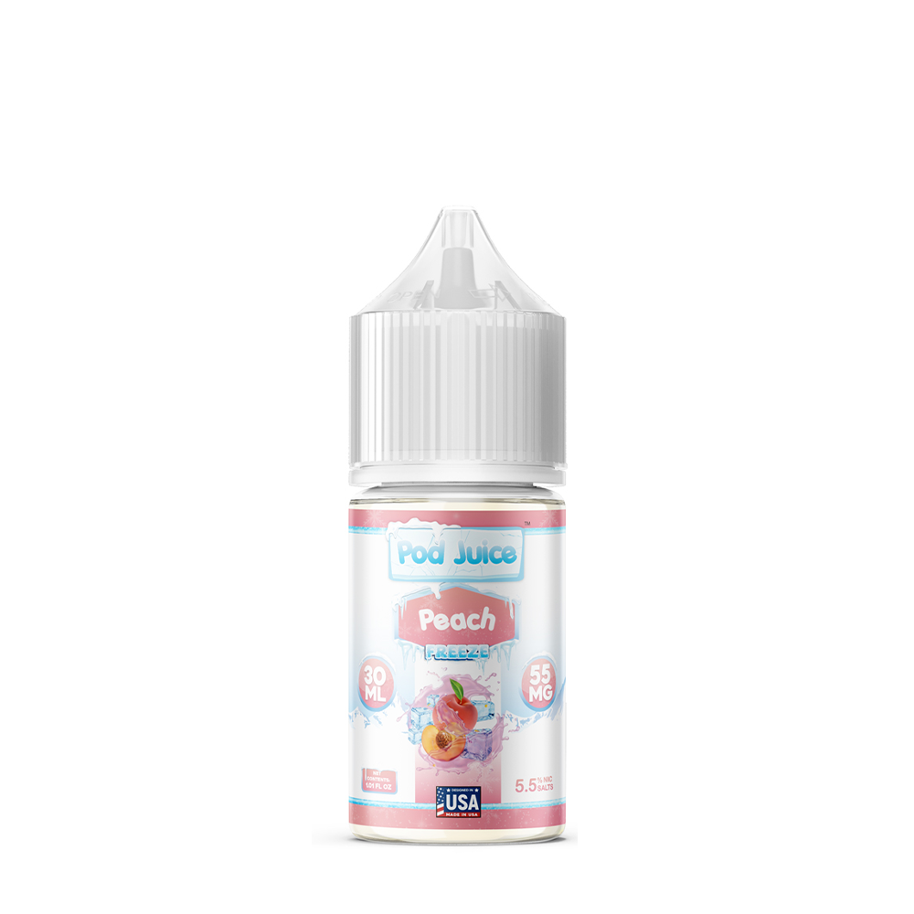 Pod Juice Freeze Salts - Peach 30mL